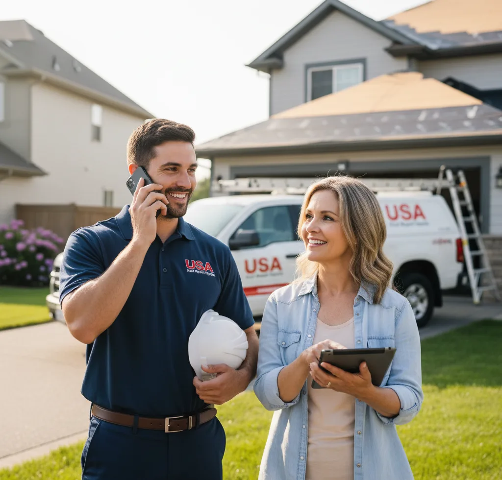 USA Roof Repair Experts customer support in Saint Anne