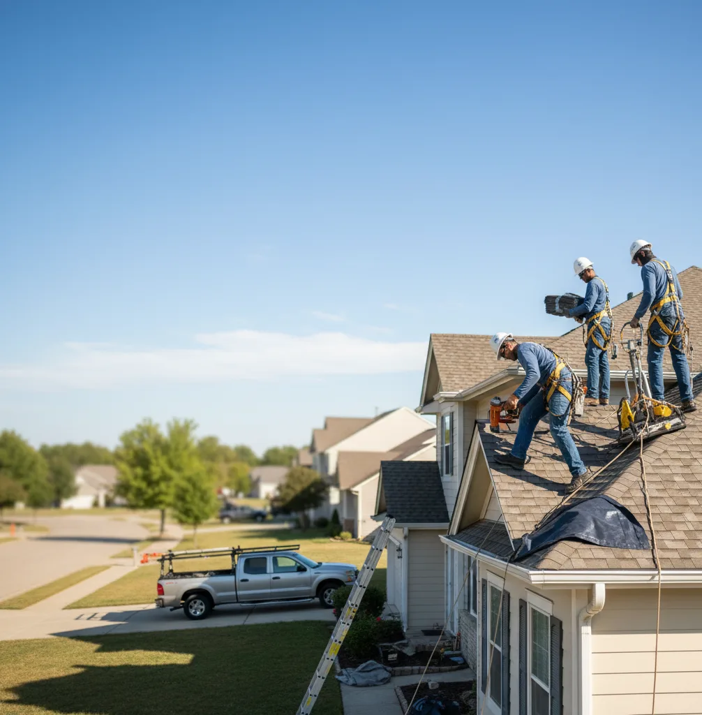 Roof Repair in Saint Anne